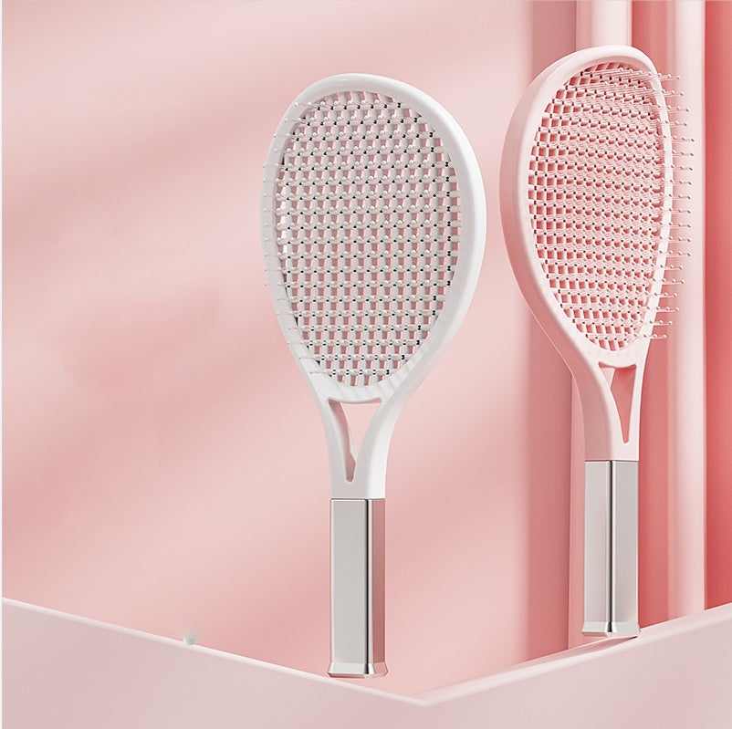 Hair Comb Tennis Racket Fluffy Combs High Skull Top Hair Artifact Airbag Cushion Massage Comb Barber Tools Hair Detangler Hairbrush For Thick Hair Self Cleaning Curly Hair Brush For Curly Hair Hair Comb Tennis Racket Fluffy Combs High Skull Top Hair Artifact Airbag Cushion Massage Comb Barber Tools Hair Detangler Hairbrush For Thick Hair Self Cleaning Curly Hair Brush For Curly Hair